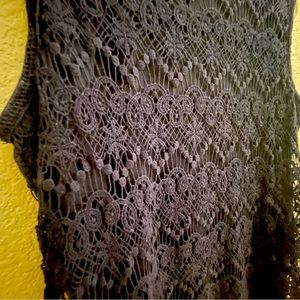 Dress up tank. Lace.